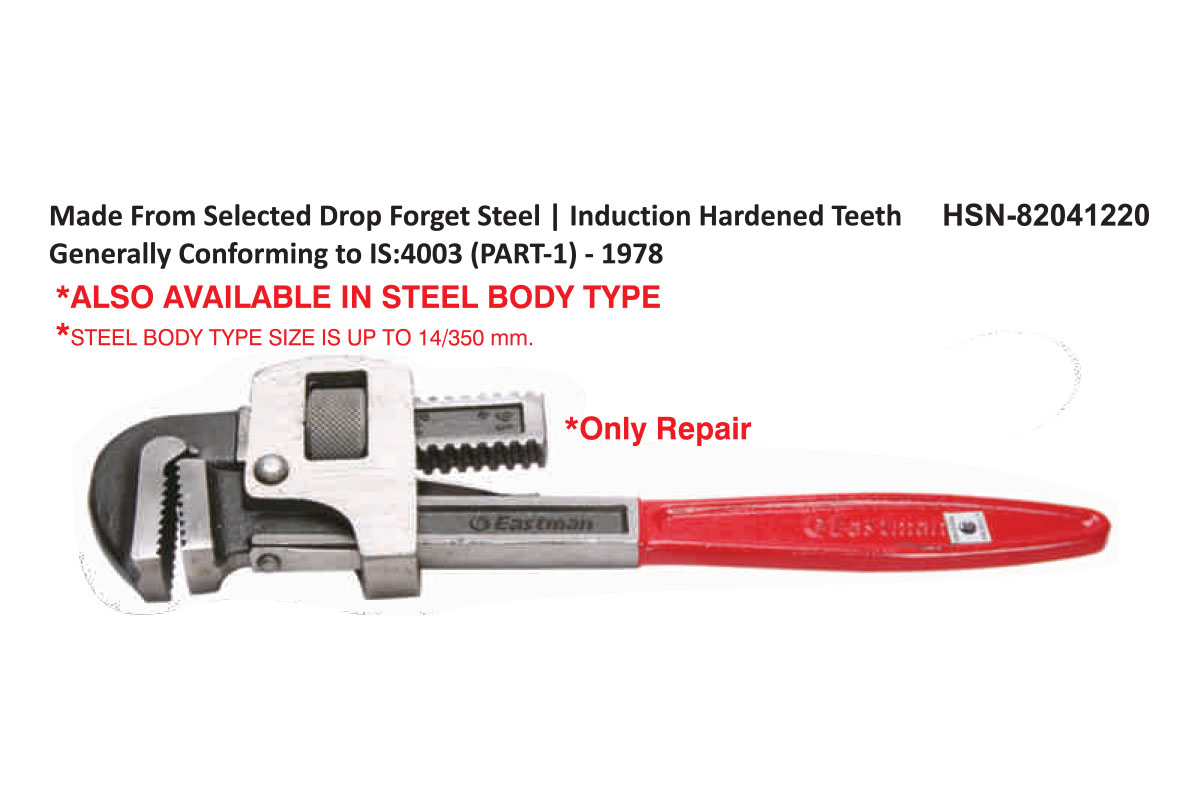 Pipe Wrenches - Stillson Type