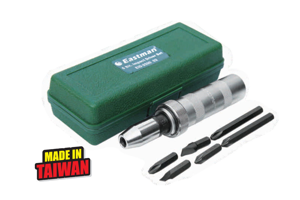 Impact Driver Set - CRV Bits - EID -2500-02