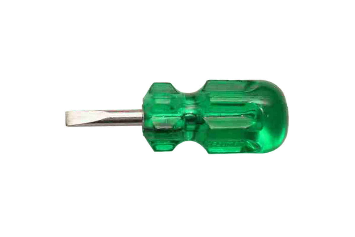 Stubby Reversible with Green Handle
